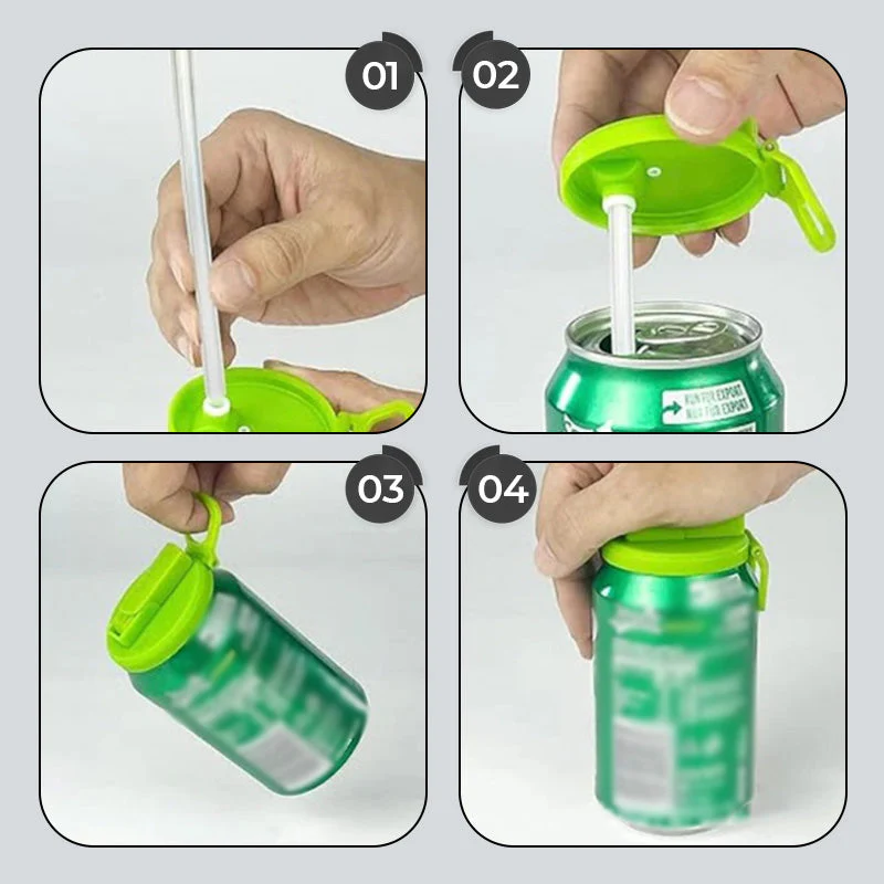 SipSafe – Kinderfreundlicher Silikondeckel & Strohhalm | 1+2 GRATIS - Image 5