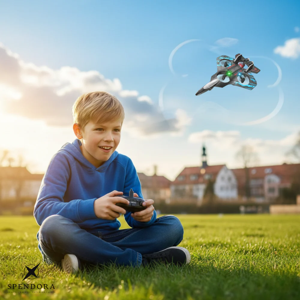 SkyFury – Superschneller RC-Jet-Drohnenjäger | 50% RABATT