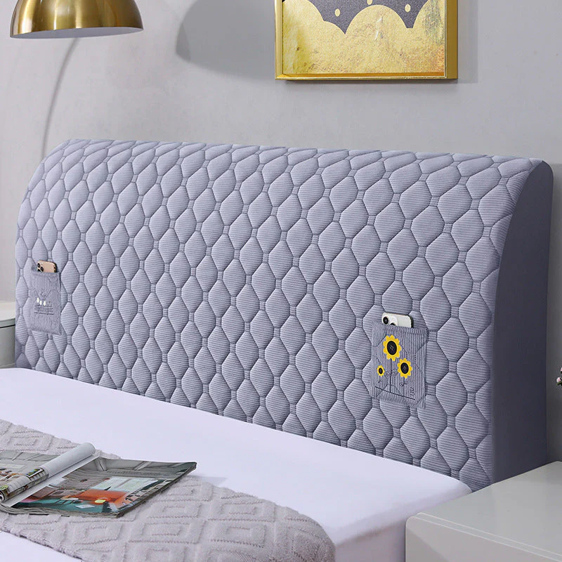 SleepGuard – Gepolsterte Stretch-Kopfteilhusse - Image 2