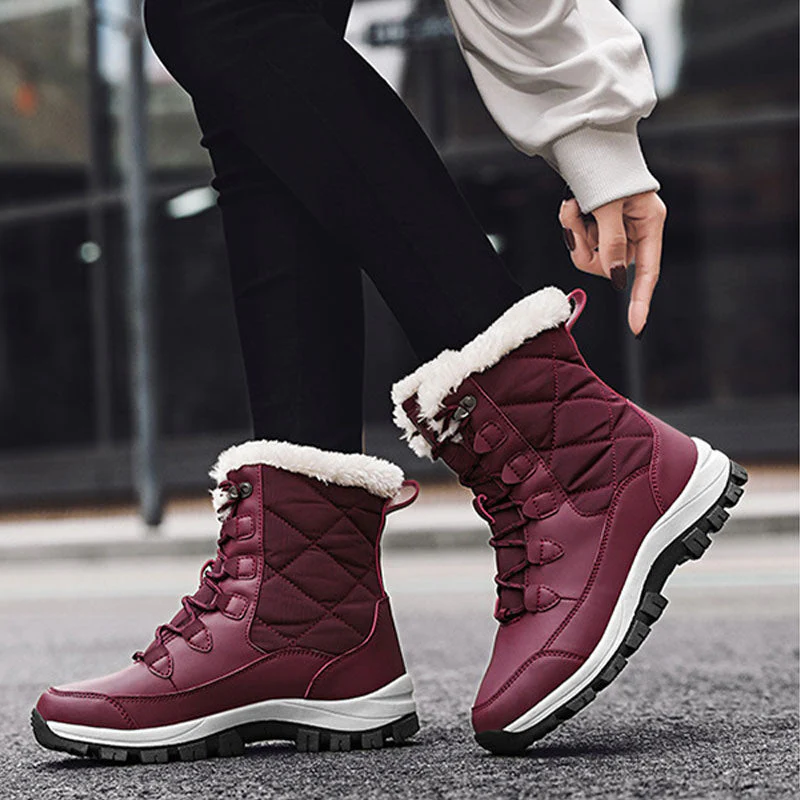 Sofia – Warme wasserdichte Winterstiefel mit Futter aus Fleece - Image 2
