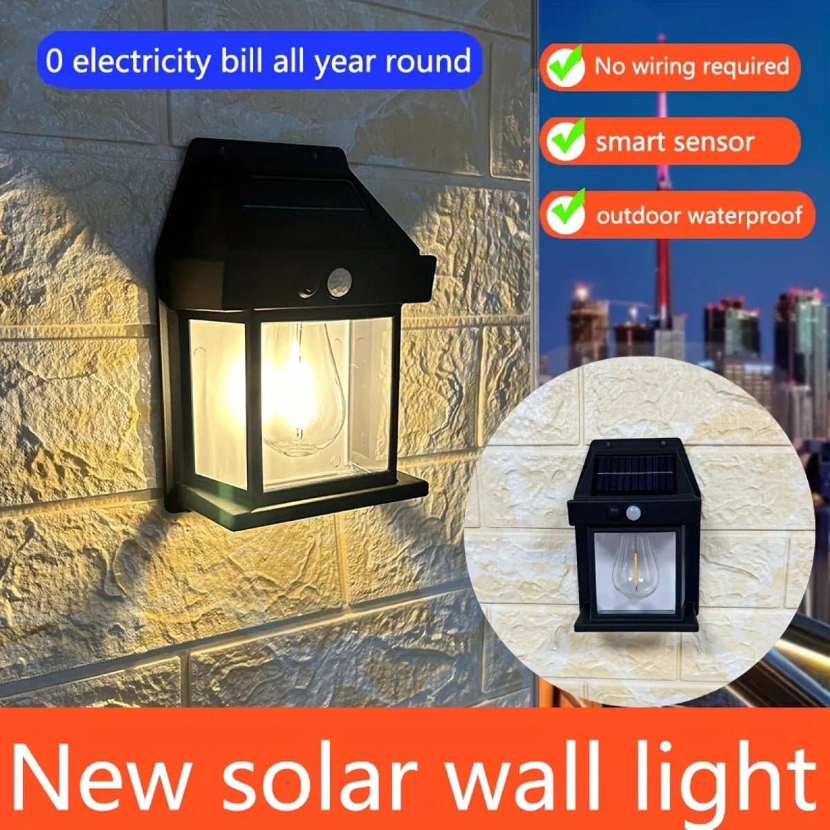 Solar GlowLight — Bewegungsmelder-Licht | 1+1 GRATIS - Image 14