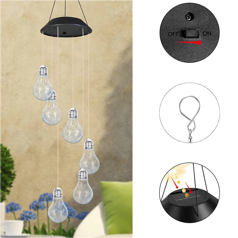 Solarbetriebene GlowChimes – Verzaubern Sie Ihre Abende - Image 7