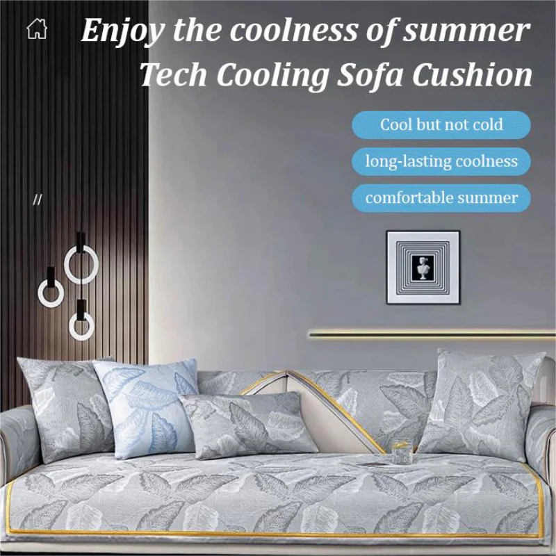❄️Sommerliches Anti-Falten-Sofakissen aus Eisseide🛋️ - Image 4