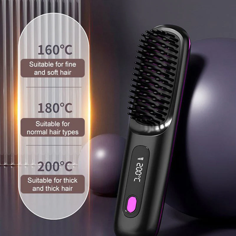 Sophia – Kabelloses Keramik-Haarglätteisen für frizzfreien Glanz - Image 7