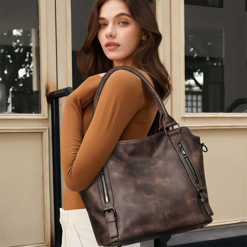 Sophia – Stilvolle PU-Leder Schultertasche | 50% RABATT - Image 4