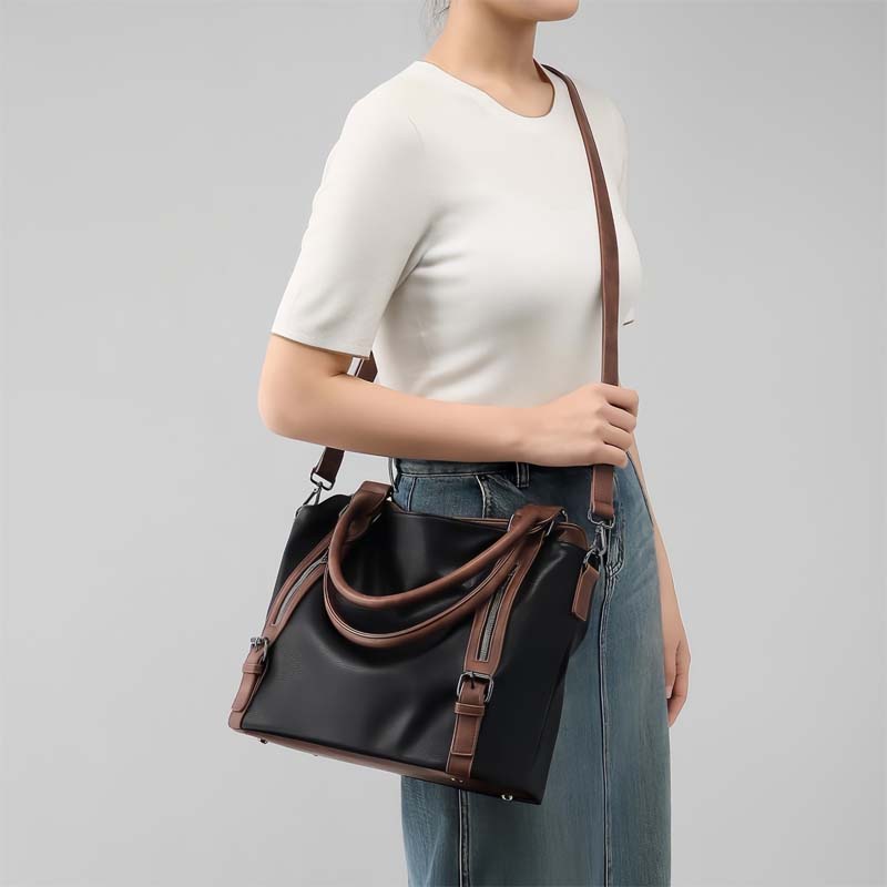 Sophia – Stilvolle PU-Leder Schultertasche | 50% RABATT - Image 5