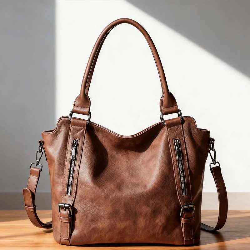 Sophia – Stilvolle PU-Leder Schultertasche | 50% RABATT - Image 7