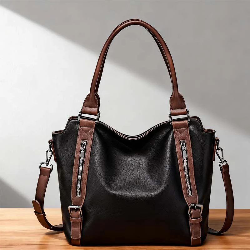 Sophia – Stilvolle PU-Leder Schultertasche | 50% RABATT - Image 8