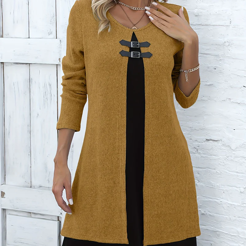 Sophie – Elegantes A-Linien-Kleid mit stilvollen Schnallen | 50% RABATT - Image 7