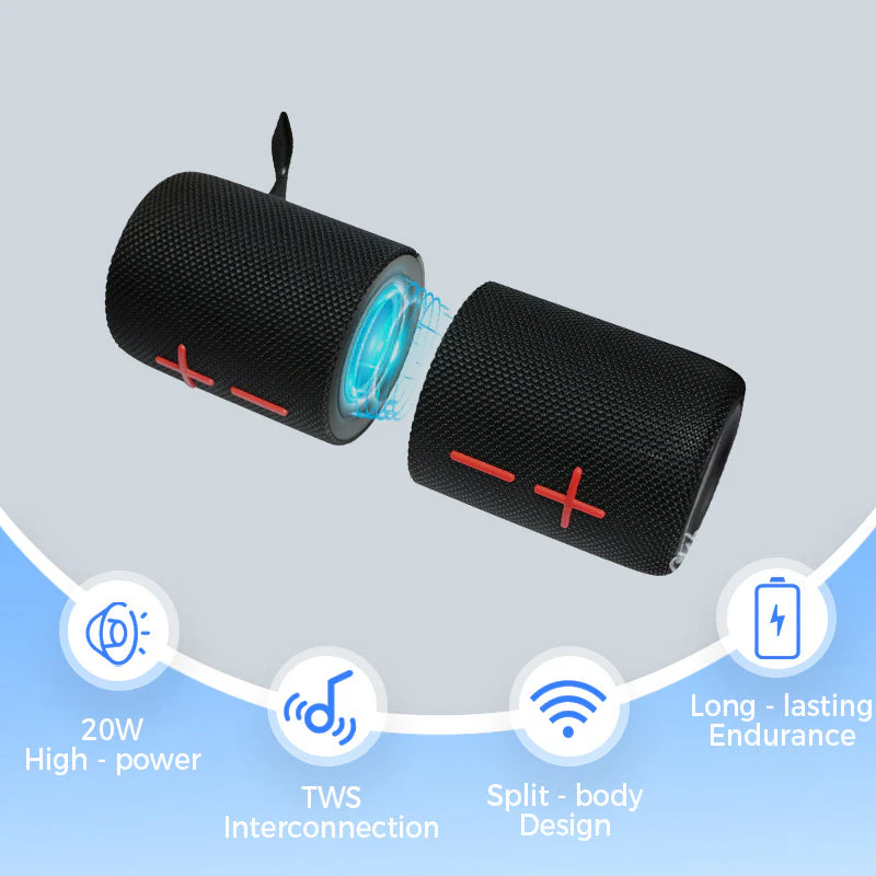 SoundMate™ 2-in-1 Magnetischer Bluetooth-Lautsprecher - Image 3