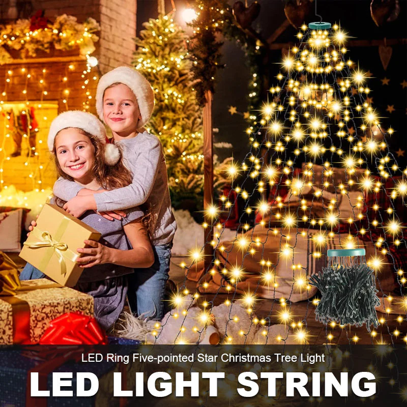 StarGlow - LED-Ring Weihnachtsbaumbeleuchtung