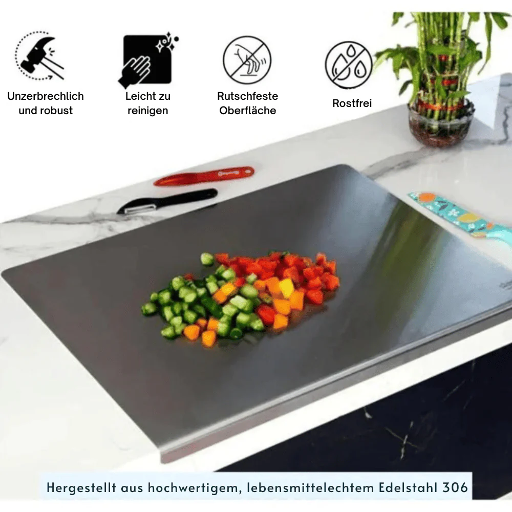 SteelRite — Schneidebrett aus Edelstahl | 50% RABATT - Image 5
