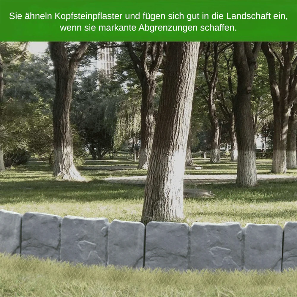 StoneEdge 10 Stück — Stilvolle Steinoptik-Gartenbegrenzung | 50% RABATT - Image 5