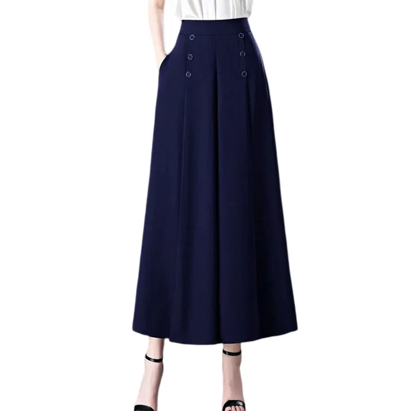 Stylische Bundfaltenhose mit weitem Bein - Image 4