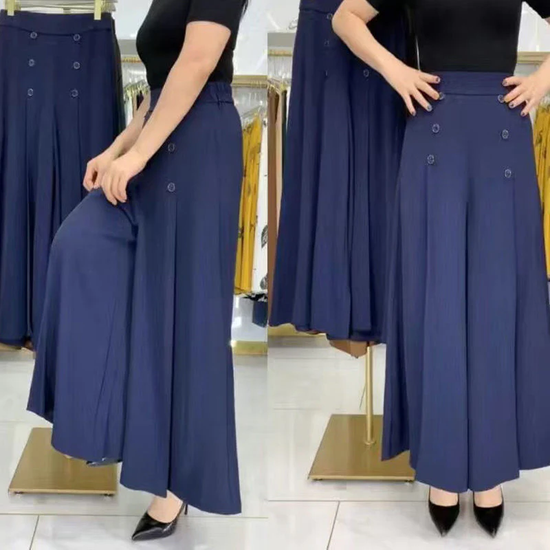 Stylische Bundfaltenhose mit weitem Bein - Image 6