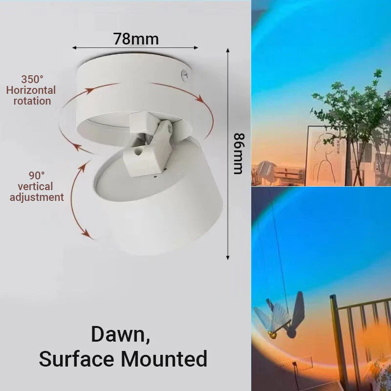 SunAura – LED-Sunset-Projektionslampe - Image 14