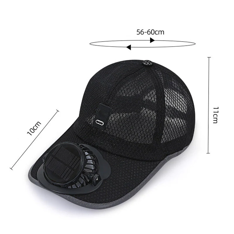 SunGuard™ Atmungsaktive Baseballkappe mit Sonnenblende - Image 9