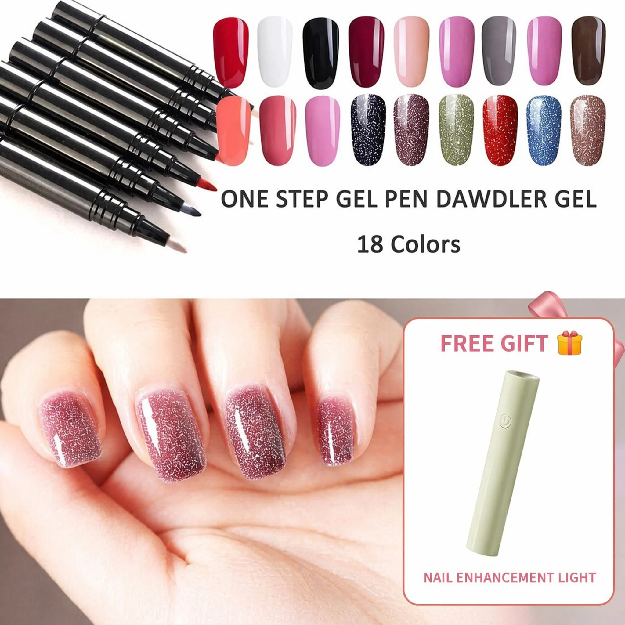 SwipeLuxe Gel-Stift – Salonperfekte Nägel sofort