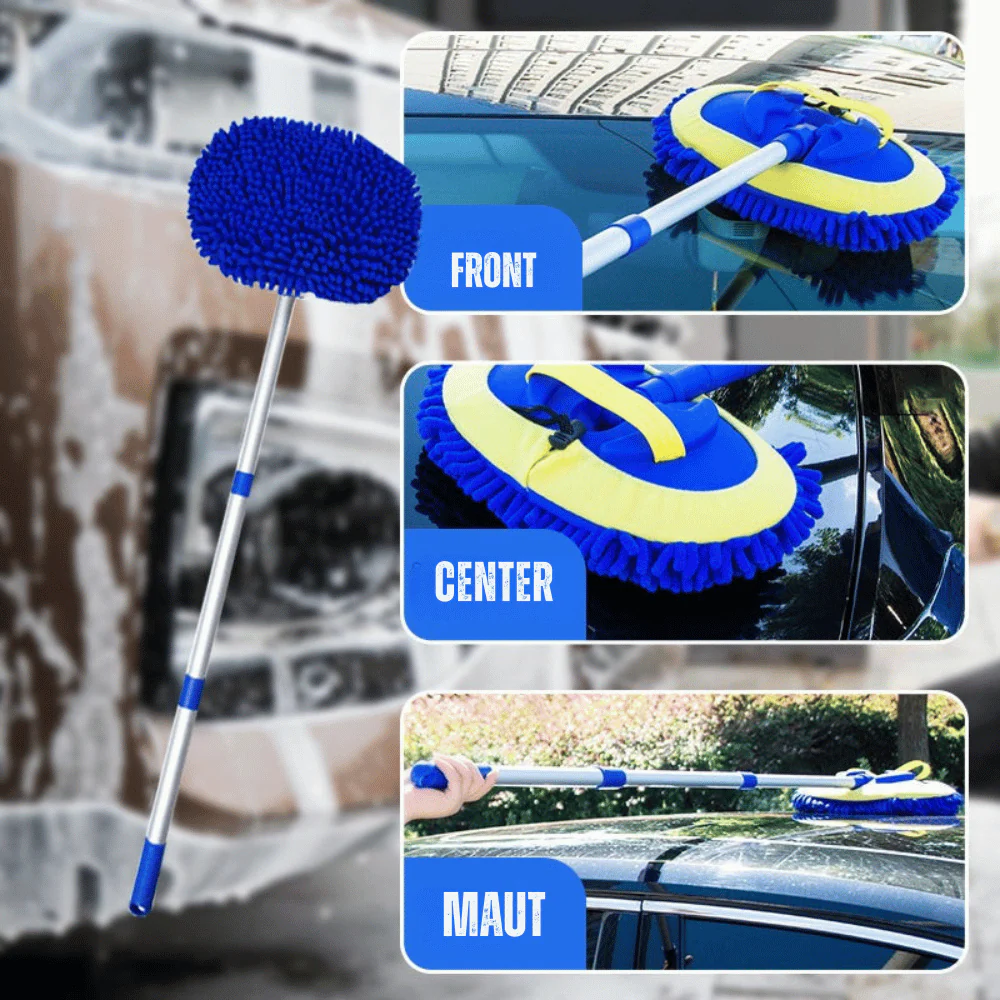 AquaReach — Teleskopischer Waschmopp + zusätzlicher gratis Mopp | 50% RABATT - Image 2