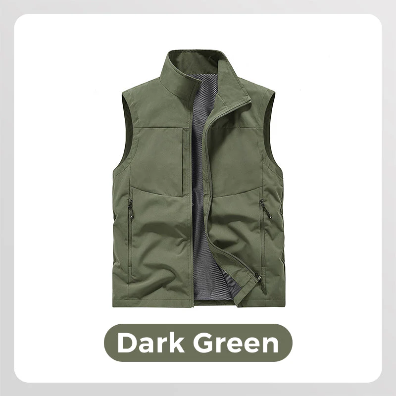 TrailGuard™ Herren Outdoor Weste Wasserdicht - Image 10