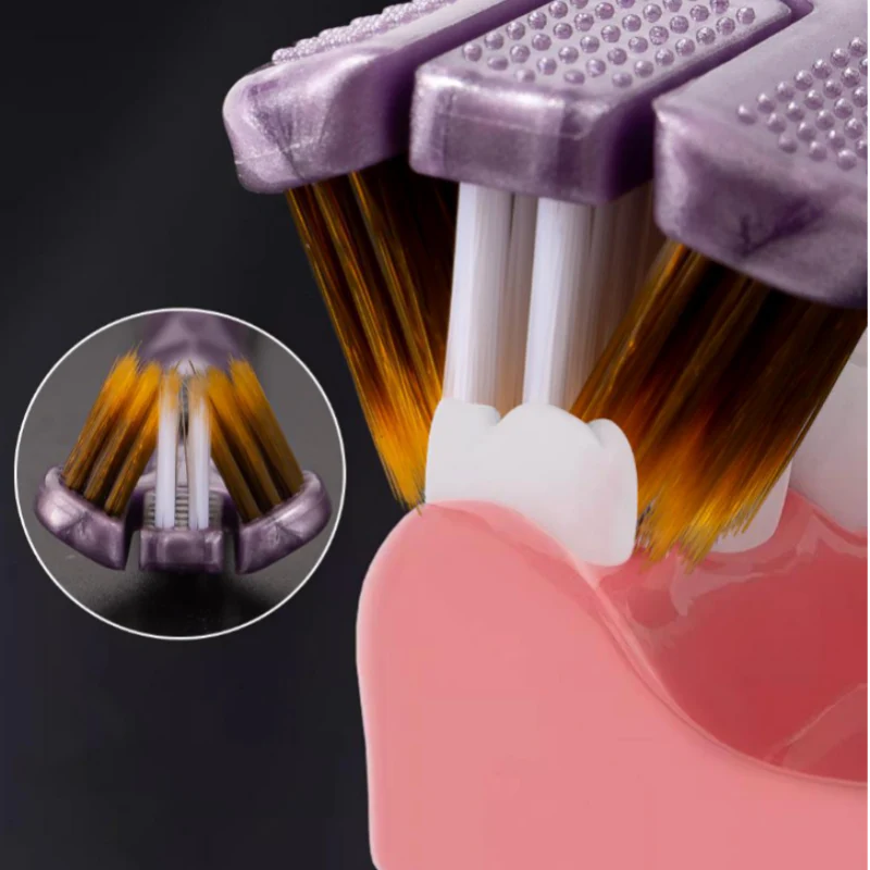 TriBrush™ – Dreikopf-Zahnbürste für 360°-Reinigung - Image 2