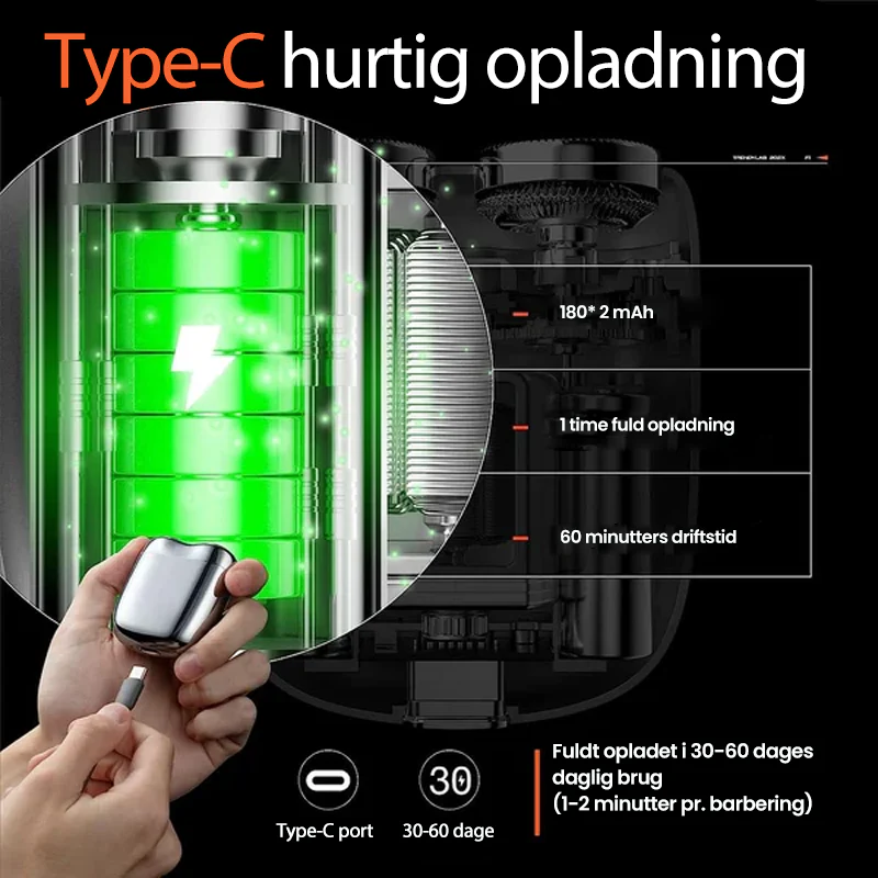 TrimPro™ – Der kompakte & wasserdichte Elektrorasierer für präzises Styling in Sekunden | 50% RABATT - Image 3