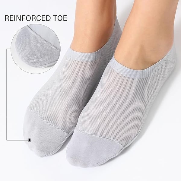 🔥Ultradünne Liner-Socken, rutschfeste Füßlinge aus Nylon - Image 5