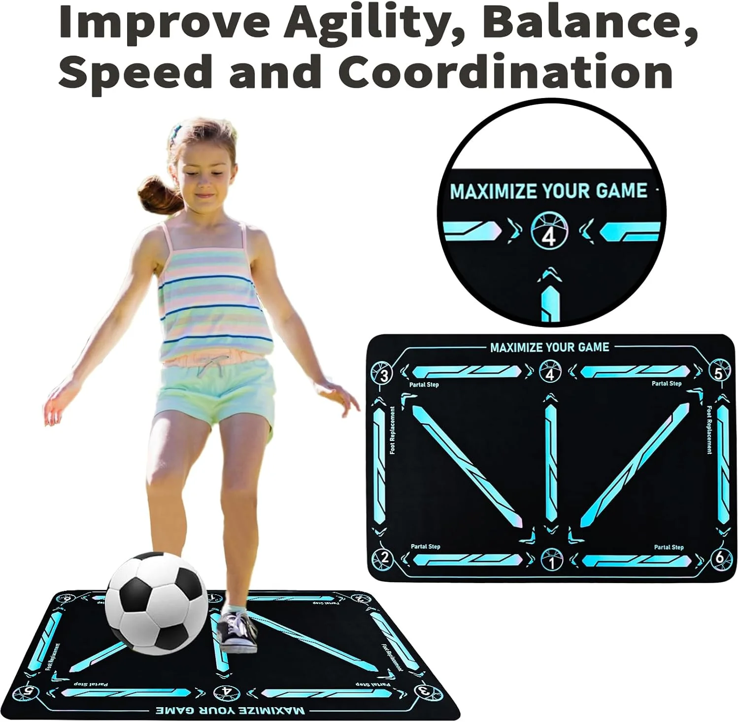 VelociStep Trainingsmatte — Meistere Schnelligkeit und Wendigkeit - Image 6