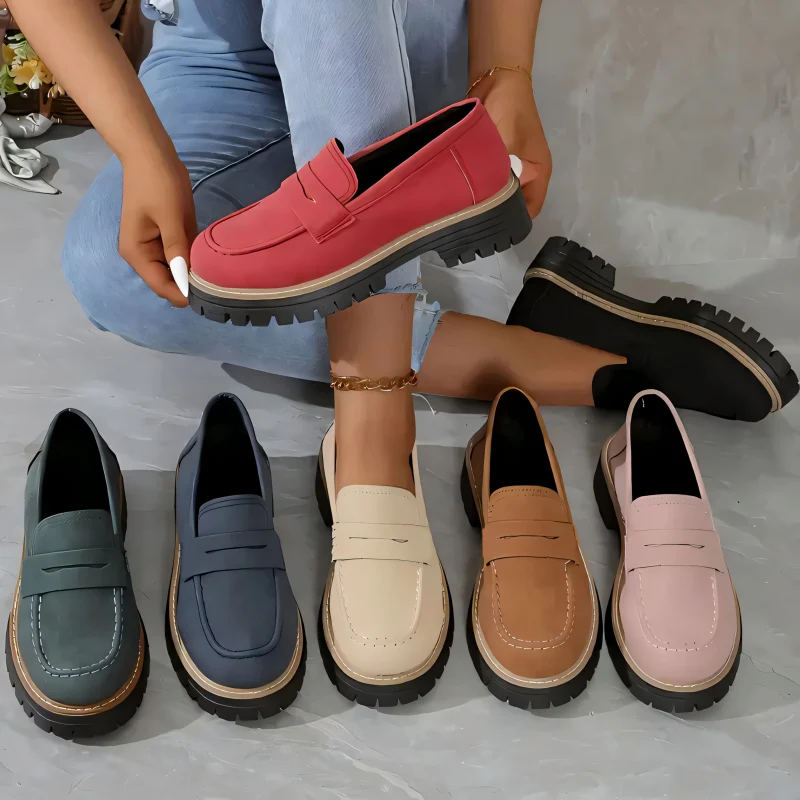 Louise – Bequeme Slip-On Loafer für Damen | 50% RABATT