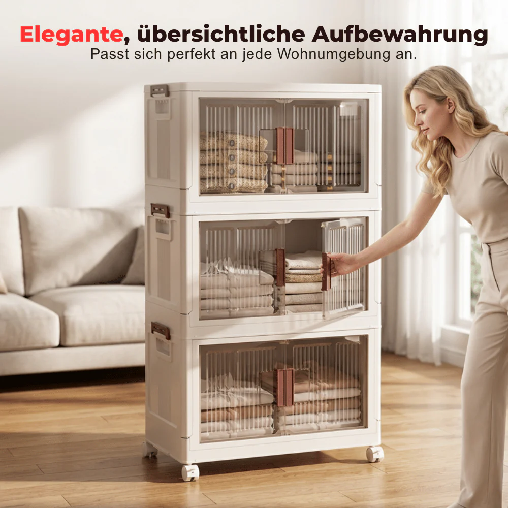 VersaNest — Faltbares Aufbewahrungsregal | 50% RABATT