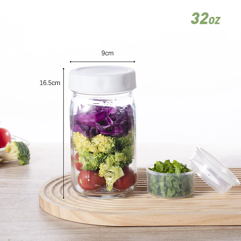 VividVessel – Frische Salatbox Glas | 2+1 GRATIS - Image 17