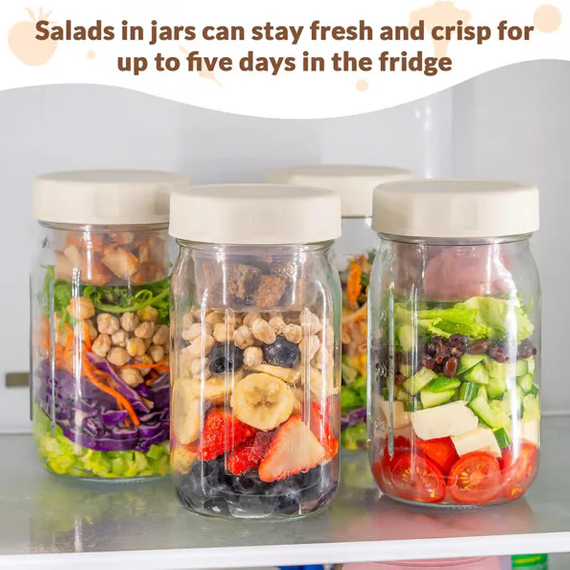VividVessel – Frische Salatbox Glas | 2+1 GRATIS - Image 9