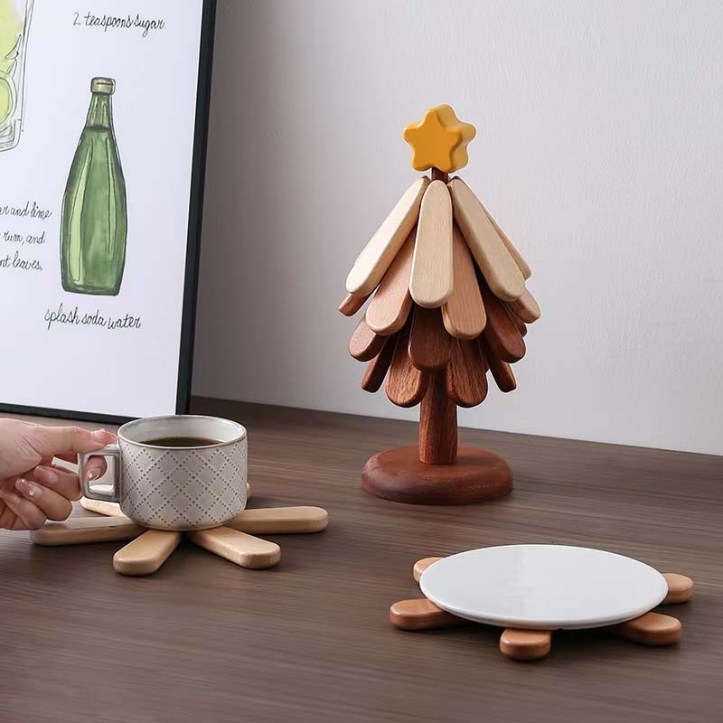 WoodTree – Holz-Untersetzer in Baumform - Image 7