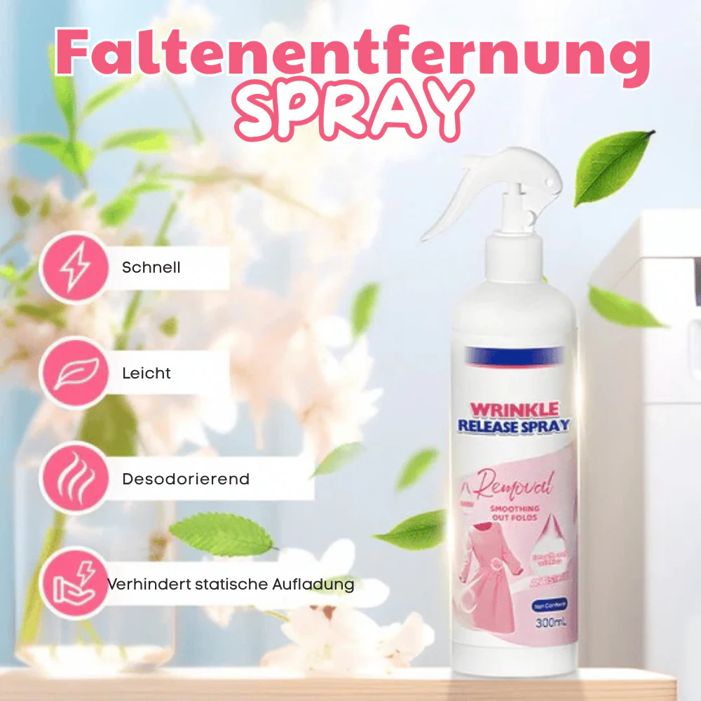 WrinkleAway — Faltenspray für makellose Kleidung | 1+1 GRATIS - Image 3
